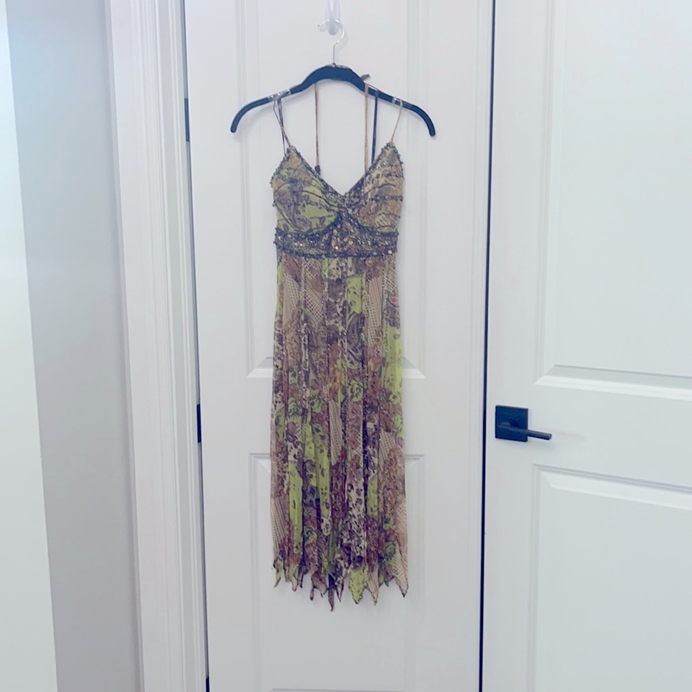 Sue Wong Nocturne silk dress